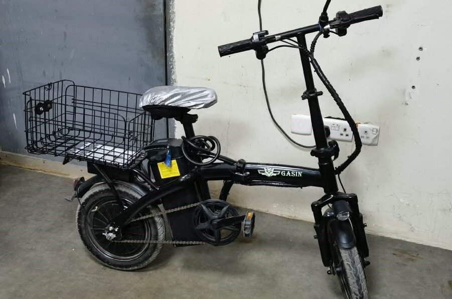 Riyadh, Bicycles, SAR 1800,  Gasin - 14" Foldable Electric Bike For Adults