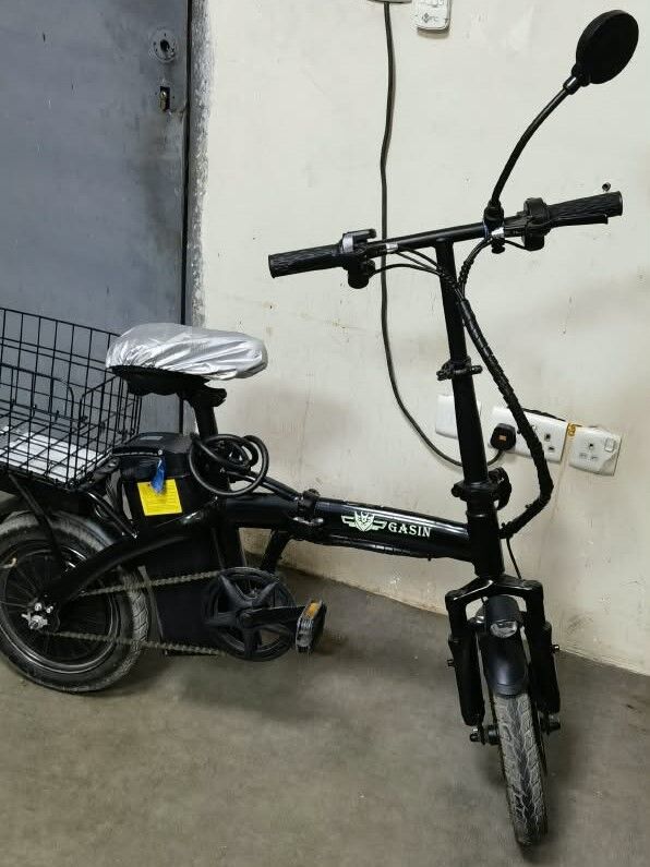 Riyadh, Bicycles, SAR 1800,  Gasin - 14" Foldable Electric Bike For Adults