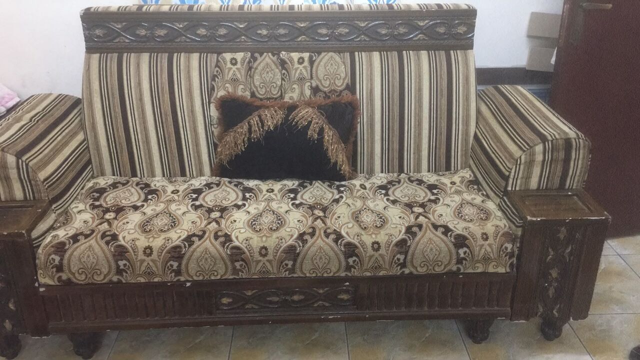 Dammam, Furniture, SAR 500,  Sofa Set & Single Bed For Sale !!