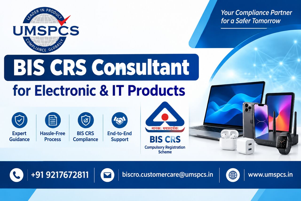 Noida, Legal, BIS CRS Consultant For Electronic & IT Products