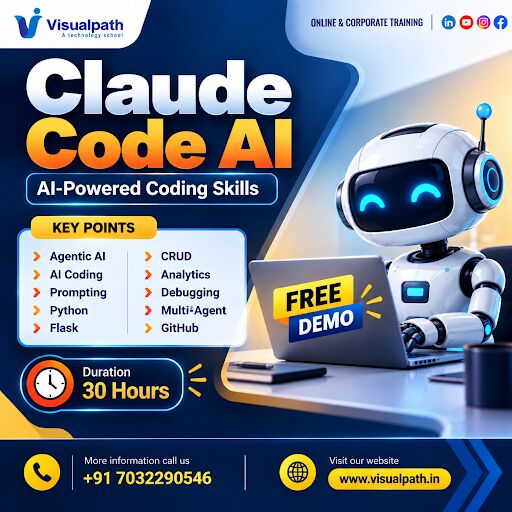 Hyderabad, Lessons Offered, Agentic AI Claude Code Training | Claude AI Course