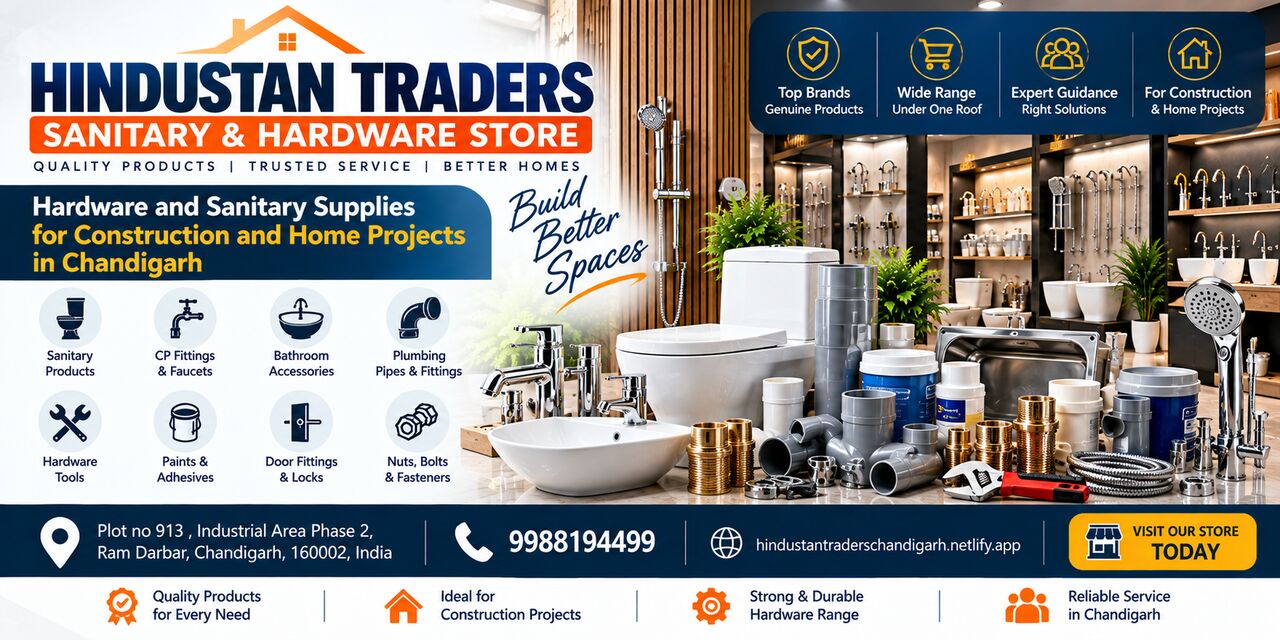 Chandigarh, Wholesale Products, Sanitary Store In Chandigarh