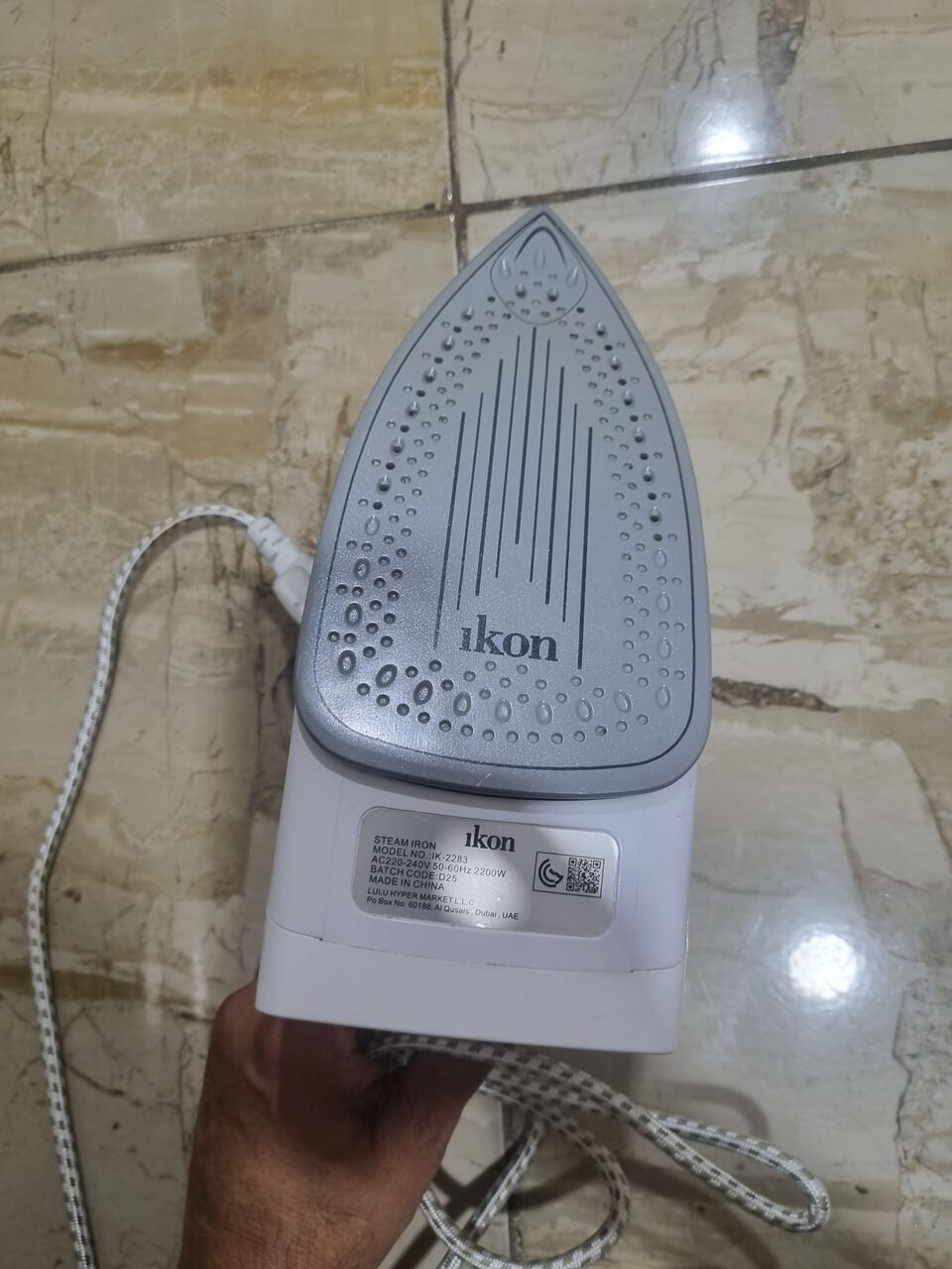 Al Thuqbah, Appliances, SAR 40,  Ikon 2200W Steam Iron&ndash; Khobar (recently Purchased))