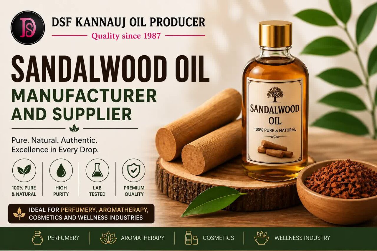 Mumbai, Perfumes & Fragrances, INR 589,  Sandalwood Oil Manufacturer And Supplier &ndash; DSF Kannauj