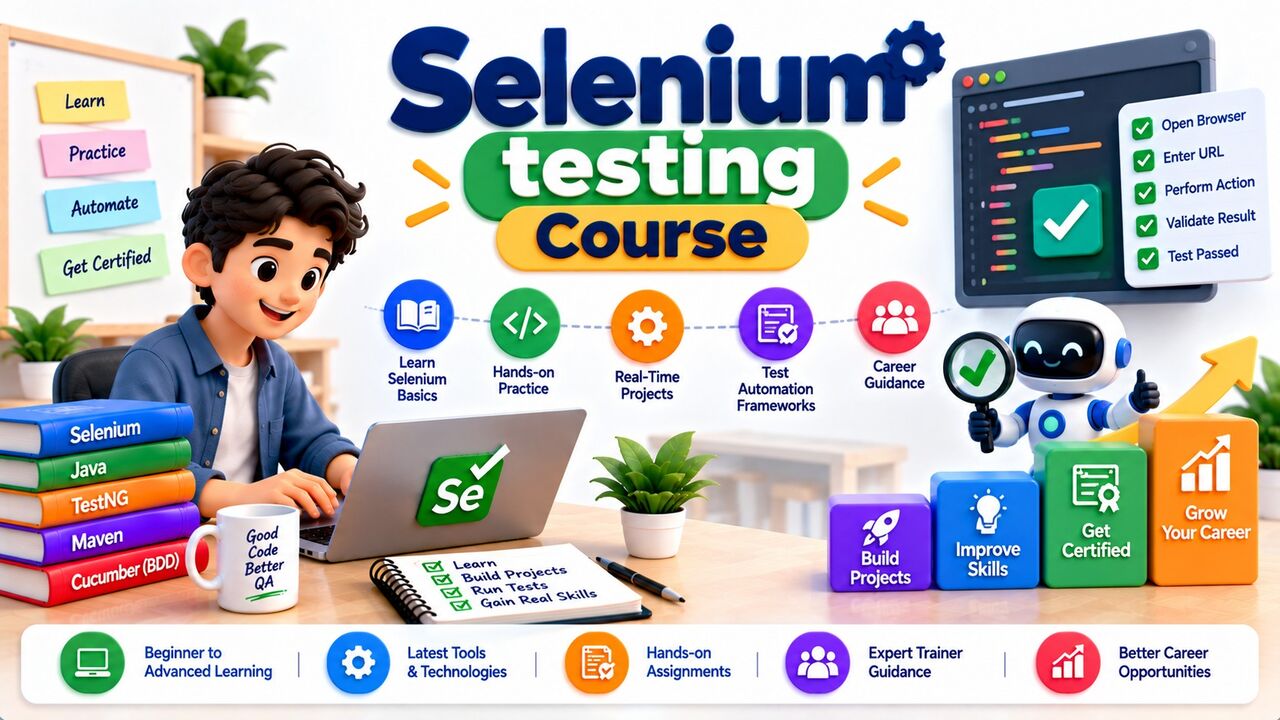 Noida, Education, Selenium Testing Course