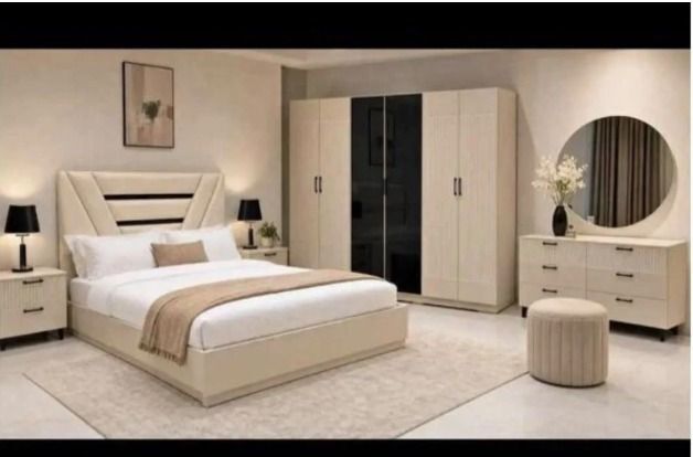 Al Malaz, Furniture, SAR 111,  New Bedroom Set Sale Online Home Devlree Free