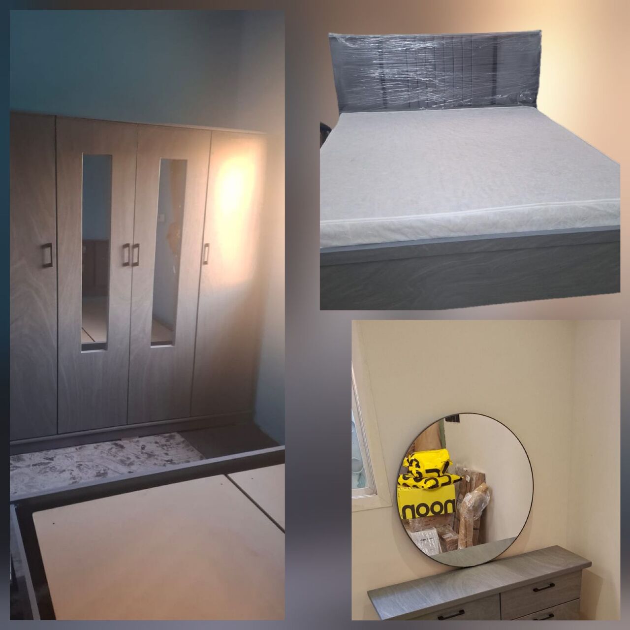 Al Malaz, Furniture, SAR 111,  New Bedroom Set Sale Online Home Devlree Free