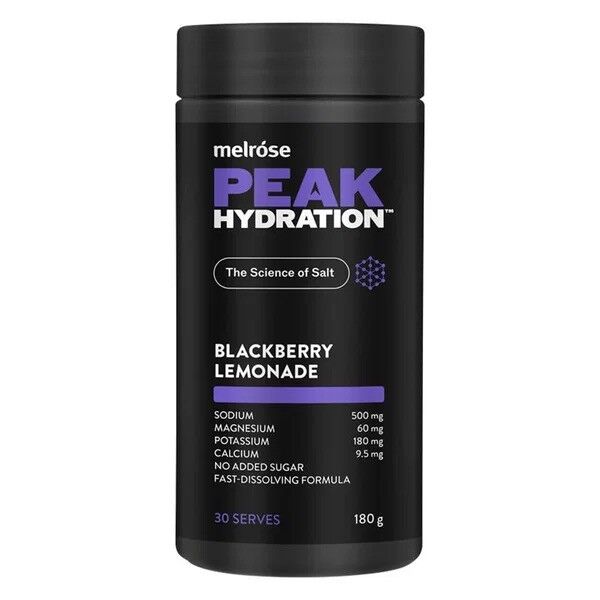 Sydney, Health & Beauty Items, Melrose Peak Hydration Blackberry Lemonade &ndash; 180 Gm