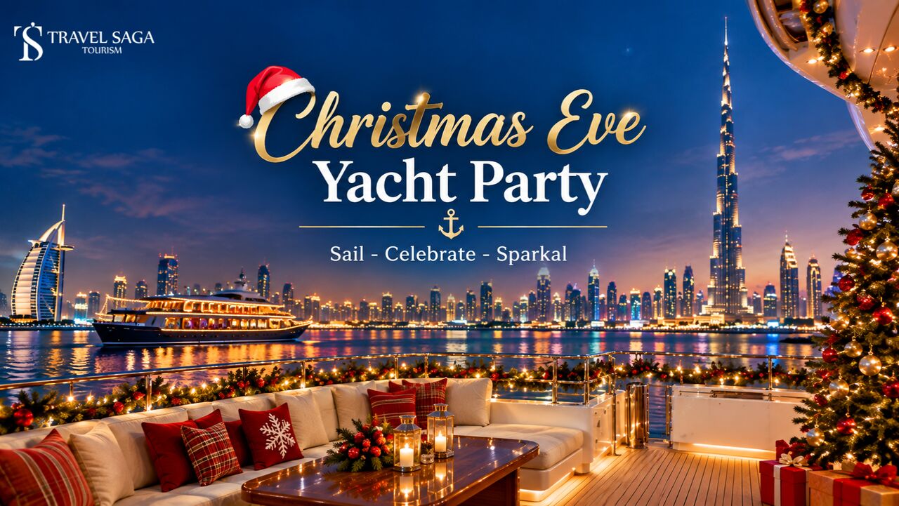 Dubai, Travel, Christmas Eve Yacht Party- Sail- Celebrate- Sparkal