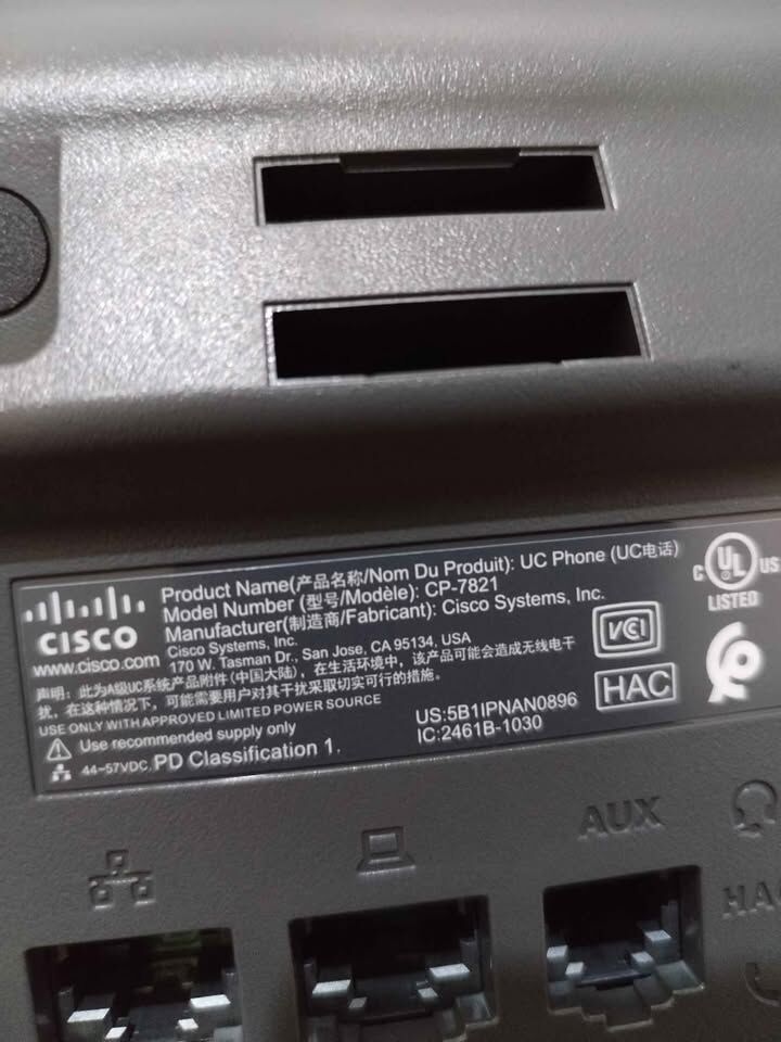 Riyadh, Computers, SAR 300,  CISCO IP PHONES CP7821 K9 BRAND NEW BOXED