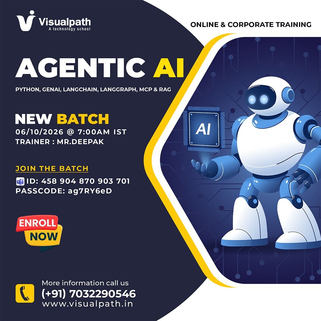 Hyderabad, Education, Agentic AI Training | Upcoming Online New Batch