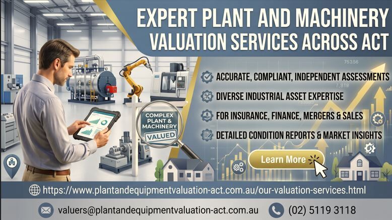 Sydney, Real Estate, Expert Plant And Machinery Valuer Services Across ACT