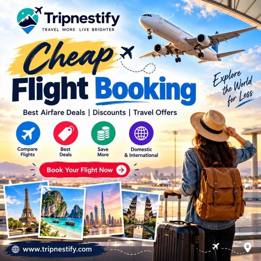 New Delhi, Travel, Cheap Flight Booking Best Airfare Deals Discounts & Travel Offers  Tripnestify