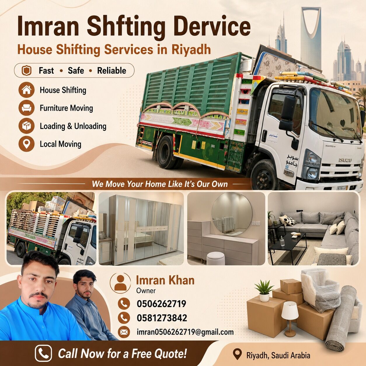 Riyadh, Relocation, House 🏡 Shiftng