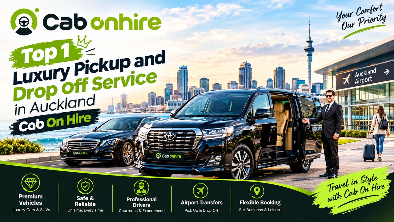 Auckland, Travel, Top 1 Luxury Pickup And Drop Off Service In Auckland &ndash; Cab On Hire