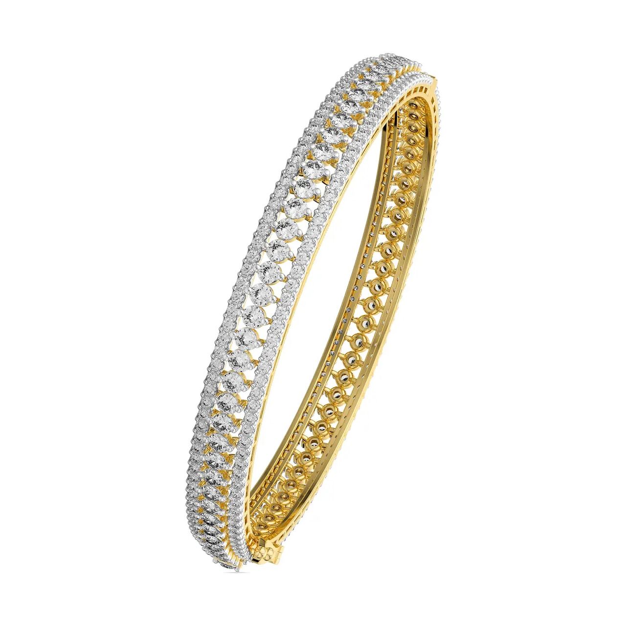 Ahmedabad, Jewelry, Lab Grown Diamond Bangles &ndash; Elegant Diamond Bangle Designs