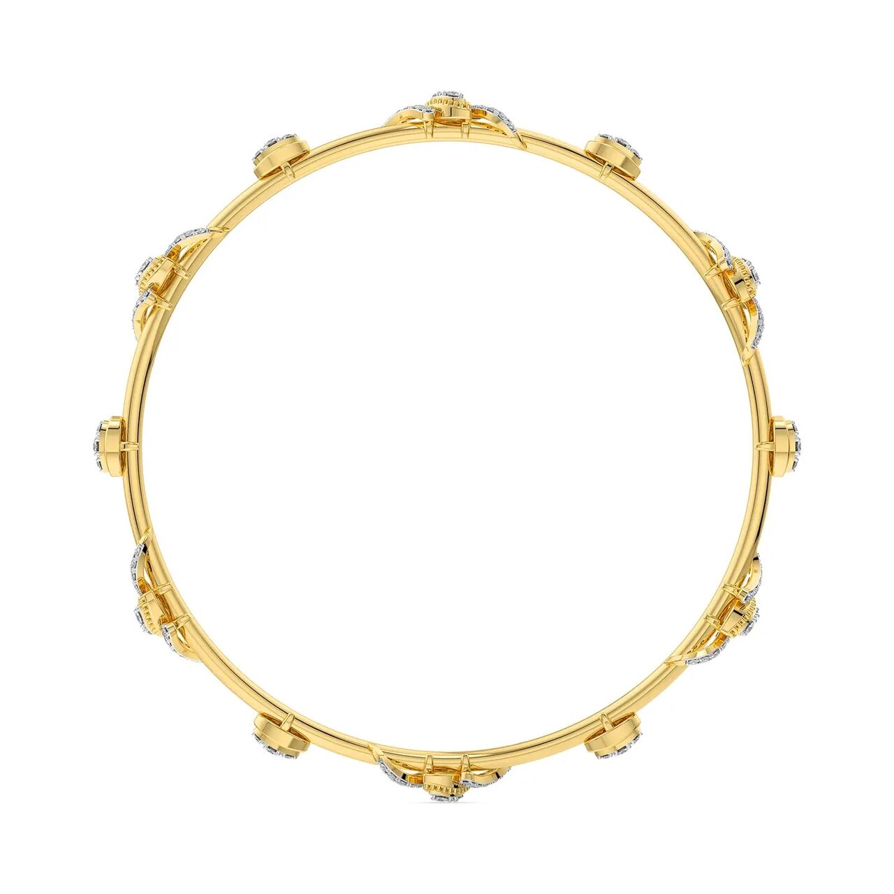 Ahmedabad, Jewelry, Lab Grown Diamond Bangles &ndash; Elegant Diamond Bangle Designs