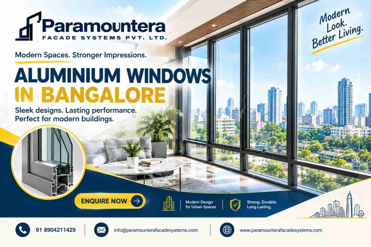 Bangalore, Construction, Aluminium Windows In Bangalore