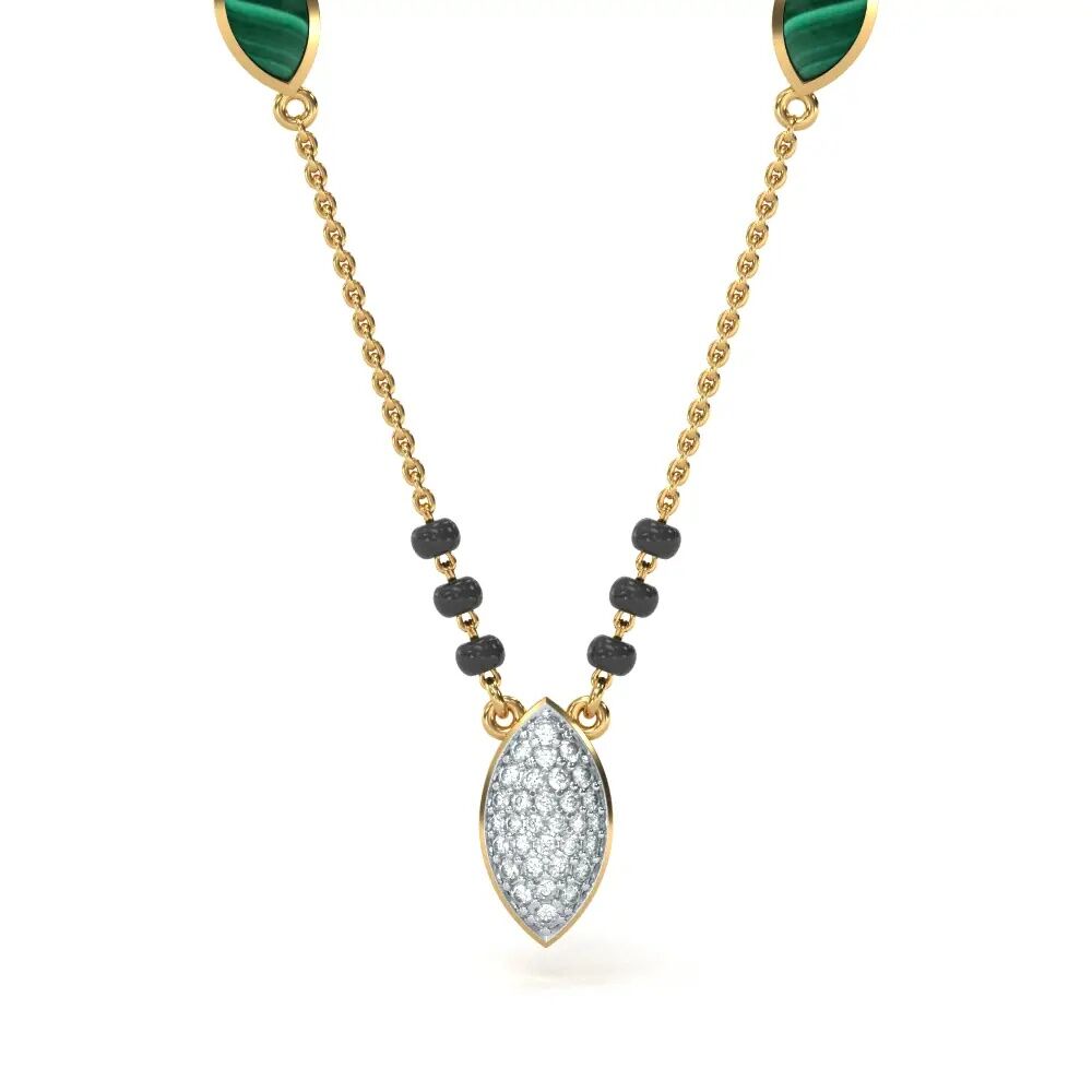 Ahmedabad, Jewelry, Lab Grown Diamond Mangalsutra Necklaces &ndash; Modern Designs