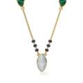 Lab Grown Diamond Mangalsutra Necklaces &ndash; Modern Designs