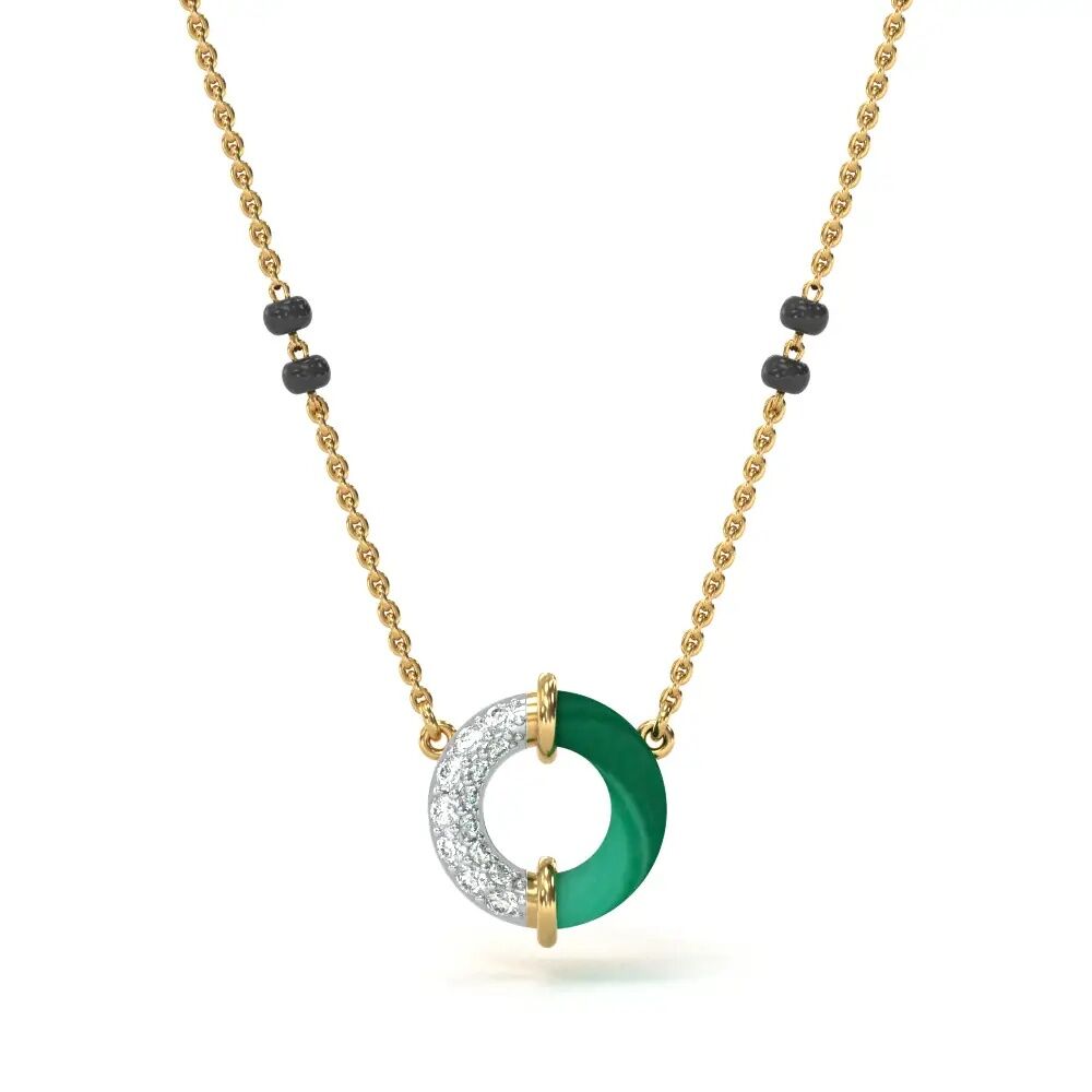 Ahmedabad, Jewelry, Lab Grown Diamond Mangalsutra Necklaces &ndash; Modern Designs