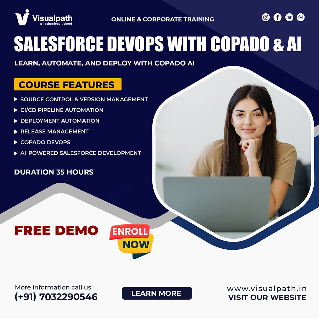 Hyderabad, Lessons Offered, Master Salesforce AI DevOps Course | Visualpath