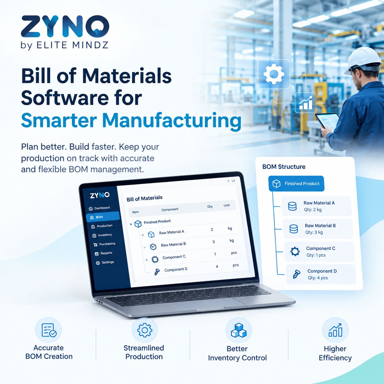 New Delhi, Software, INR 500000,  Bill Of Materials Software For Smarter Manufacturing