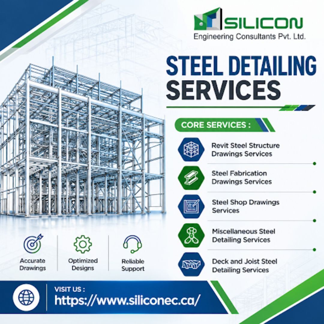 Hamilton-Burlington, Construction, Steel Detailing Services For Detailed Structural Visualization