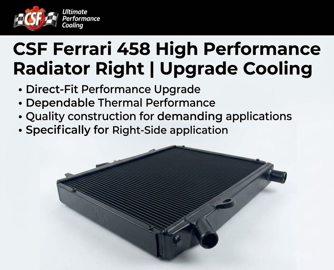 London, Auto Parts, GBP 1668,  CSF Ferrari 458 High Performance Radiator Right | Upgrade Cooling