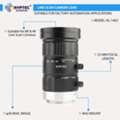 INR 19500,  25 MM Line Scan Camera Lens For 4K / 8K Cameras, M42 Mount &ndash; Kyptec Automation&reg;