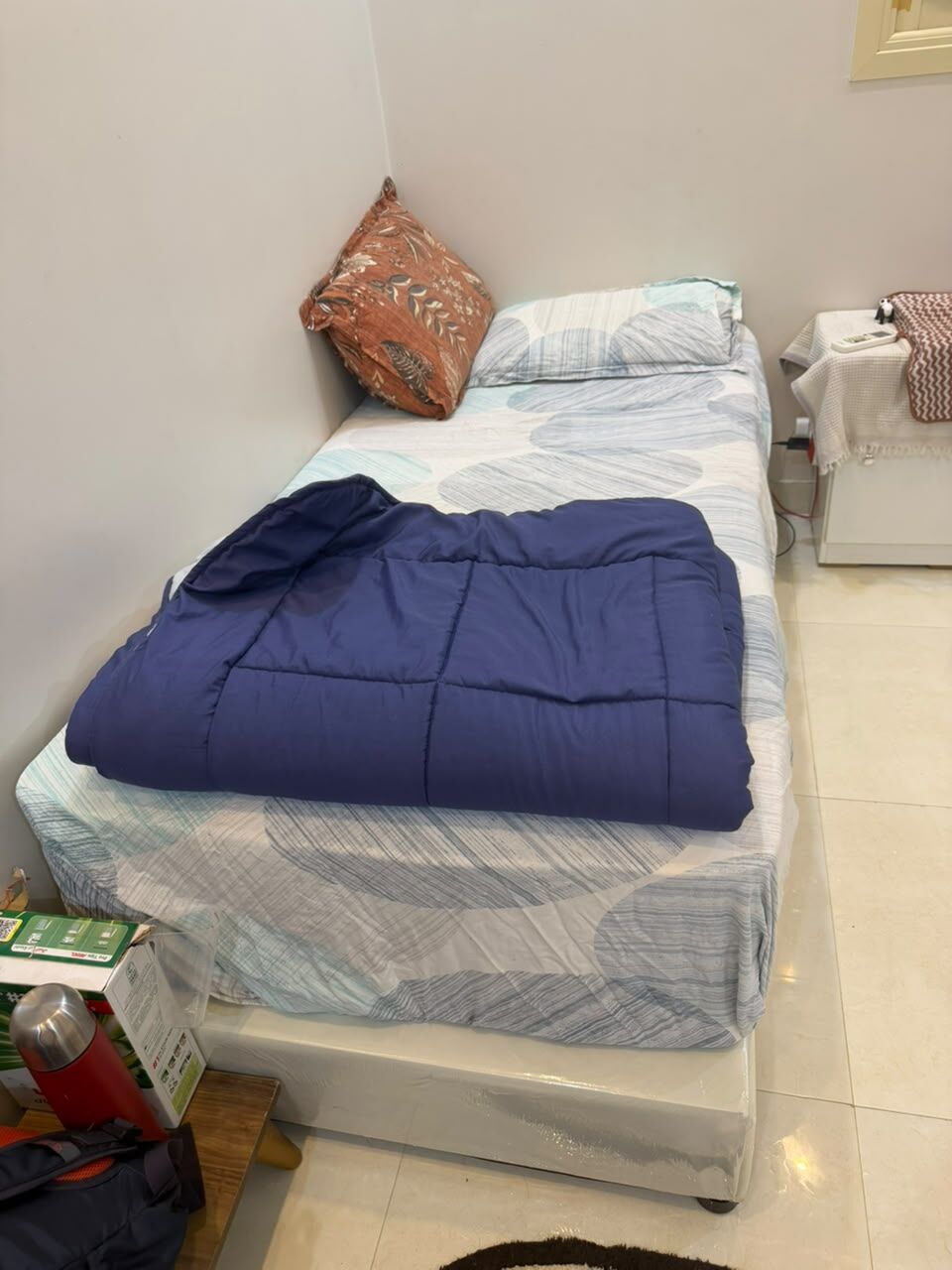 Riyadh, Furniture, SAR 600,  🛏️ FINAL EXIT SALE – BRAND NEW BED & MATTRESS + WARDROBE