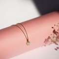 Lab Grown And Natural Diamond Pendant Necklace