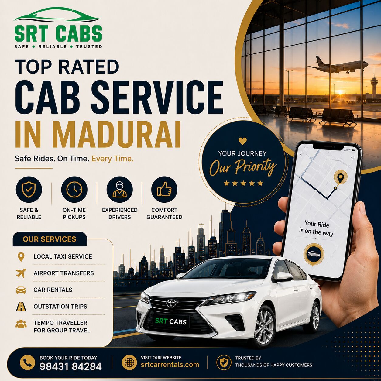 Madurai, Travel, Taxi Service In Madurai: Getting Your First Day Right