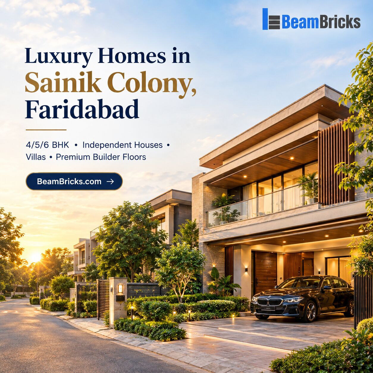 Faridabad, Real Estate, Luxury Homes In Sainik Colony, Faridabad &ndash; More Than Just A Bigger House | Beam Bricks