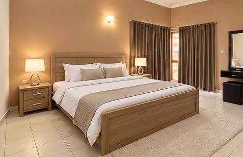 Juffair, Apartments, Flats, Houses & Villas, BHD 550/month,  2 BR,  135 Sq. Meter,  Stunning Hotel Style Apartment For Rent At Juffair