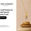 INR 4500,  Buy Now Fine Gold Pendant For Graceful Special Occasion Looks