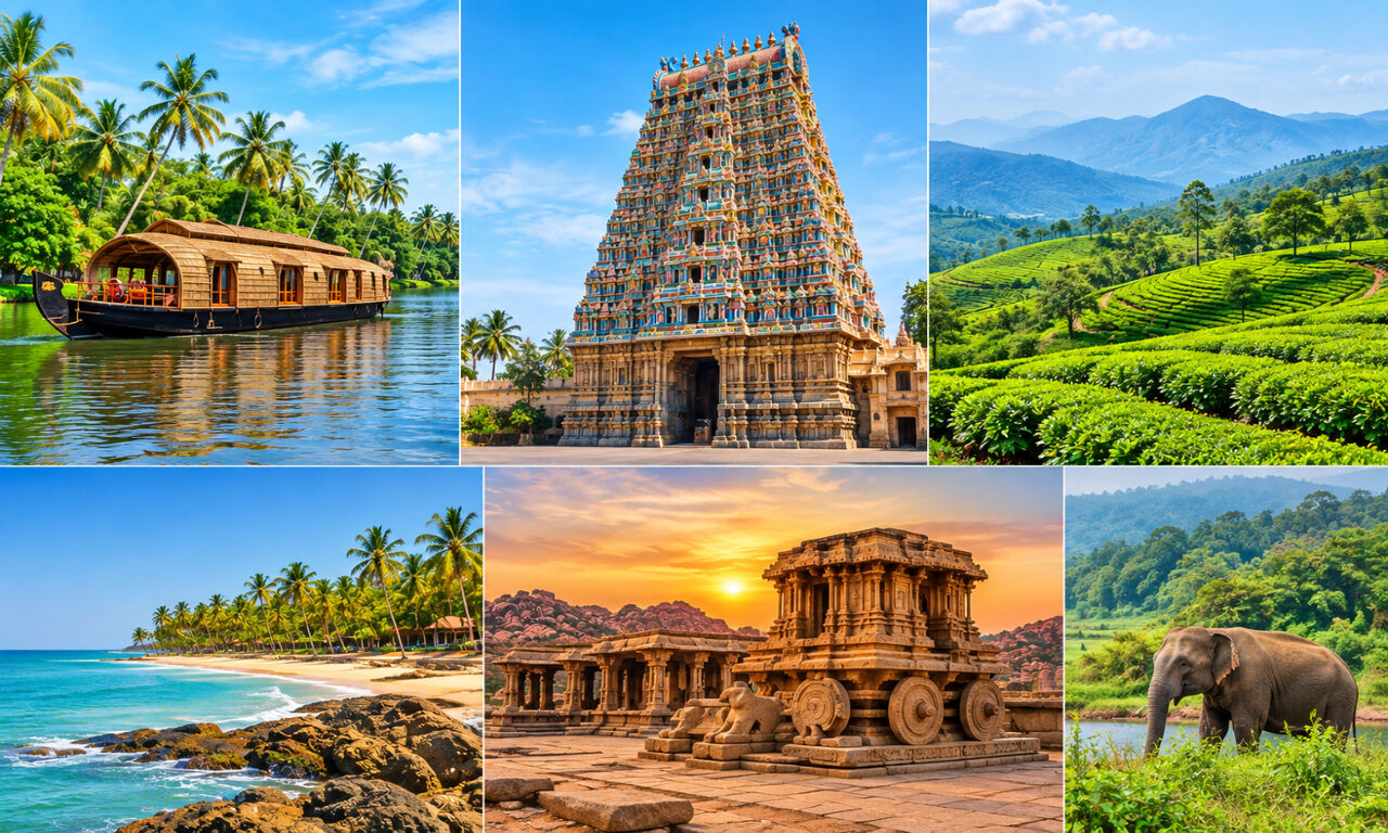 New Delhi, Travel, Explore The Top Tourist Places In South India