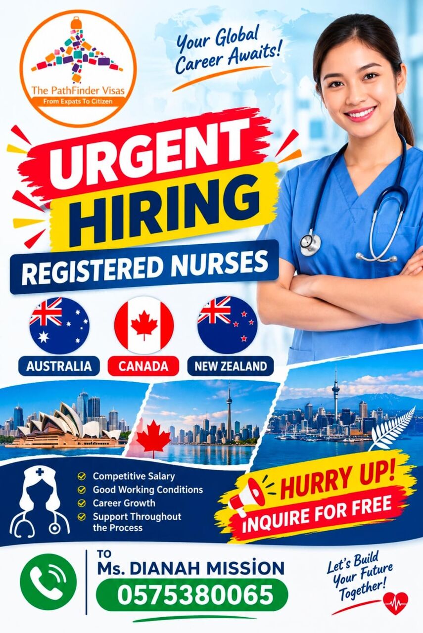 Riyadh, Immigration, URGENT HIRING!