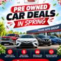 Pre Owned Car Deals In Spring | Great Used Car Options