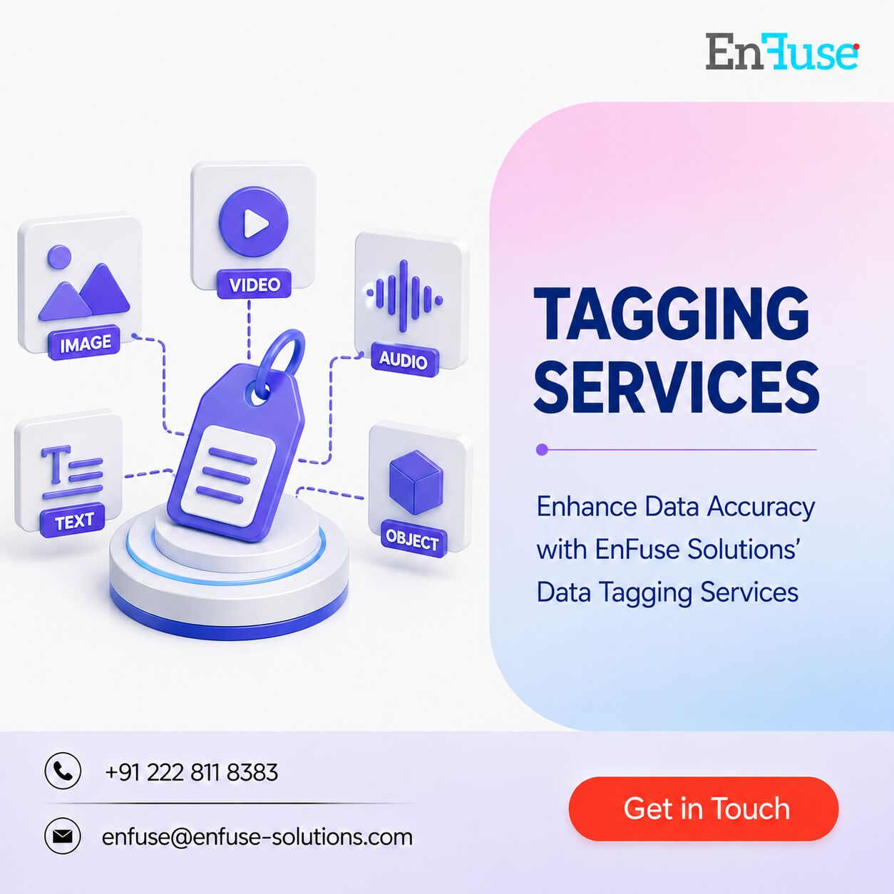 Mumbai, Marketing, Enhance Data Accuracy With EnFuse Solutions