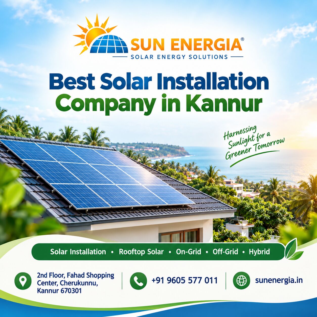 Kerala, Household, Sun Energia - Best Solar Installation Company In Kannur, Kerala