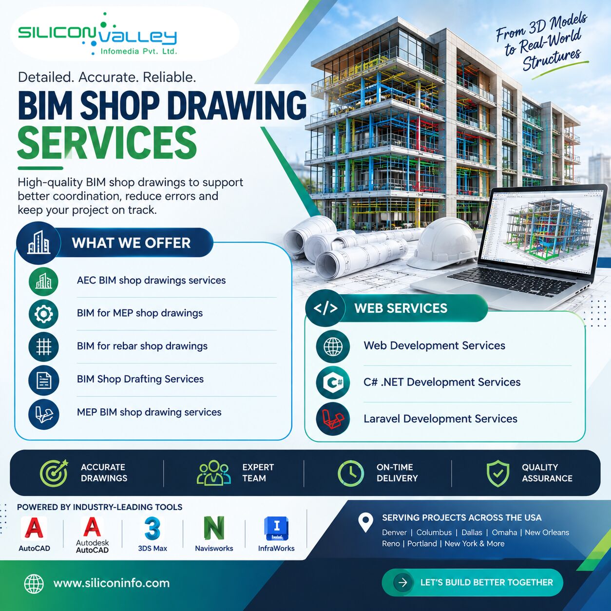 New York, Construction, Efficient BIM Shop Drawing Solutions For USA Projects