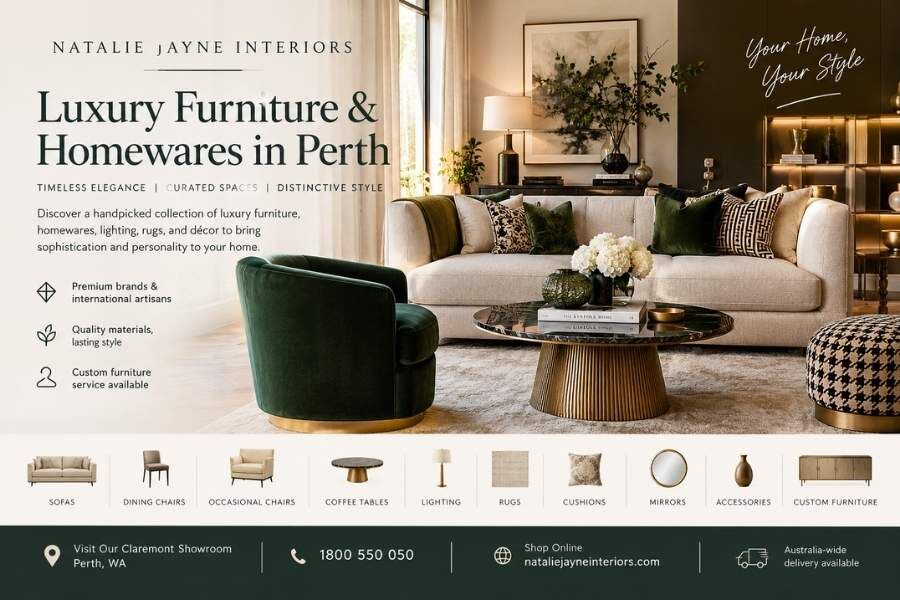 Perth, Furniture, Luxury Furniture & Homewares In Perth