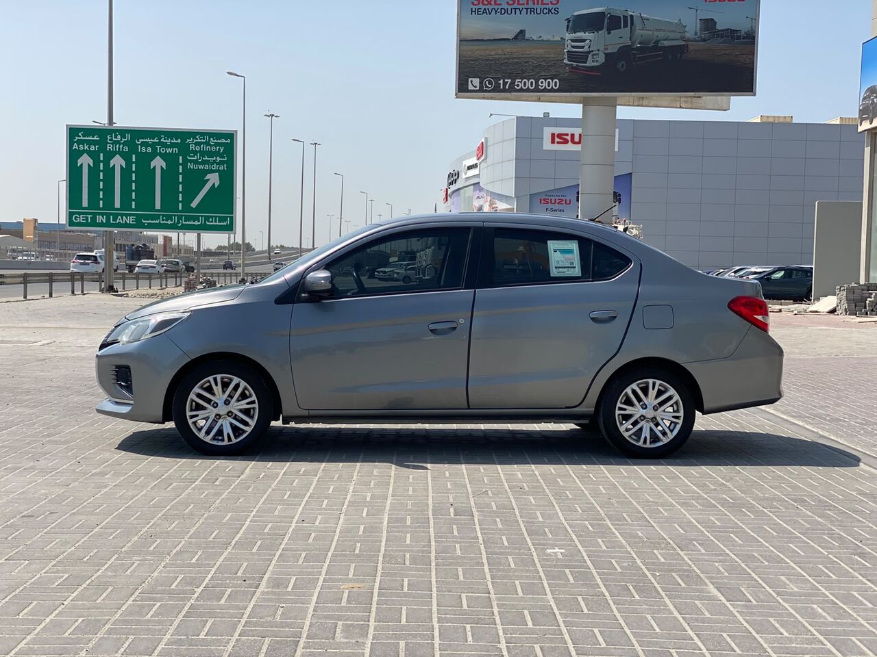 Manama, Vehicles, Cars & Trucks , BHD 2600,  Mitsubishi Attrage,  2022,  Automatic,  47750 KM,    (Silver)