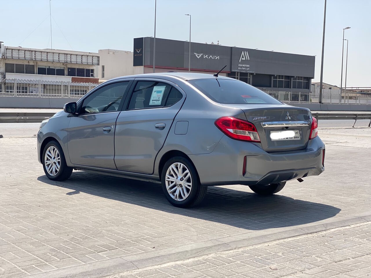 Manama, Vehicles, Cars & Trucks , BHD 2600,  Mitsubishi Attrage,  2022,  Automatic,  47750 KM,    (Silver)
