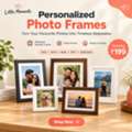 INR 199,  Personalized Photo Frames &ndash; Turn Your Memories Into Beautiful Keepsakes