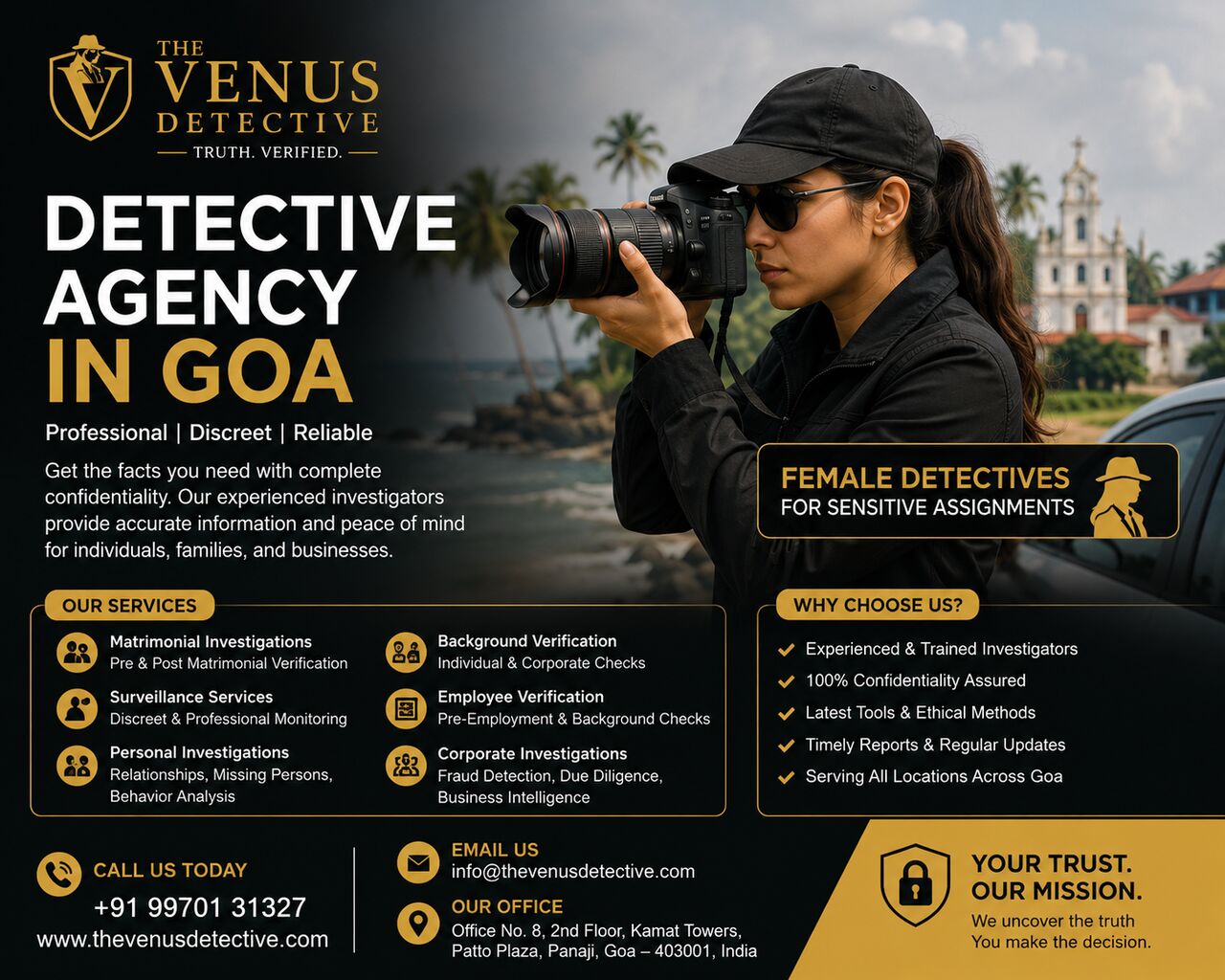 Goa, General, Detective Agency In Goa &ndash; Confidential Private Investigation Services