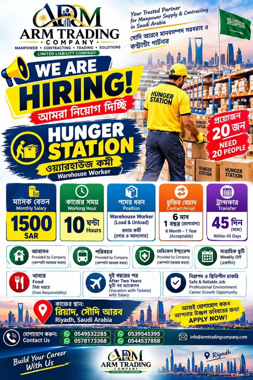 Riyadh, Jobs, Need Workers