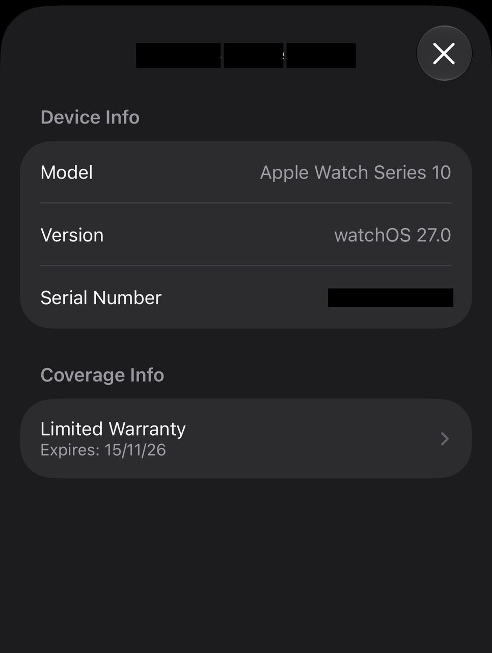 Dammam, Watches, SAR 1300,  APPLE WATCH SERIES 10 &ndash; 46MM GPS BATTERY HEALTH 100% BRAND NEW CONDITION
