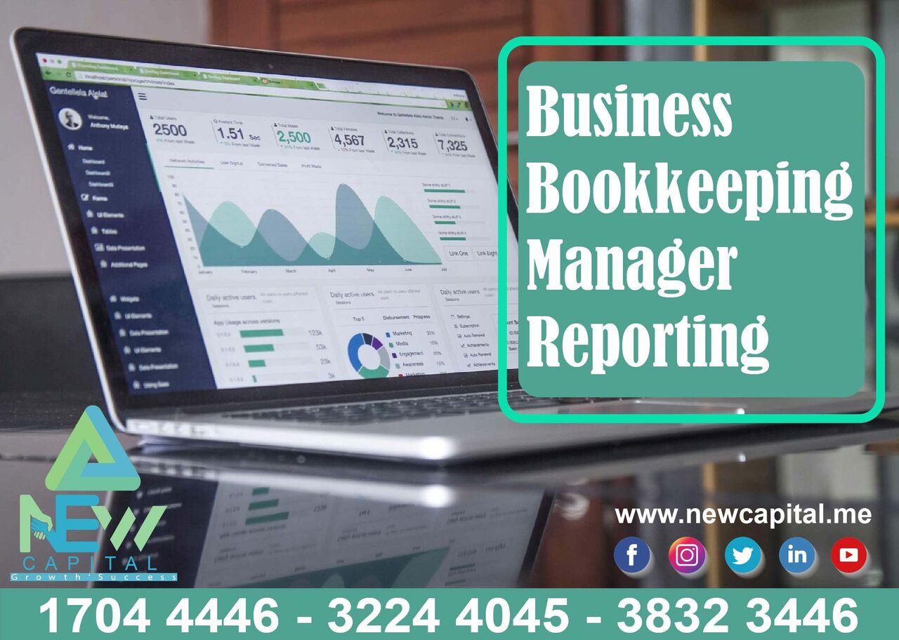Manama, Business, Business Bookkeeping Manager Reporting
